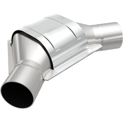 MagnaFlow Universal Catalytic Converter 2.25inch Angled Inlet/Outlet