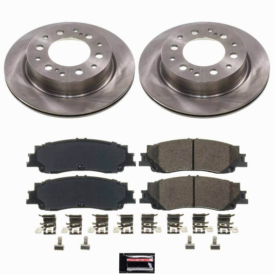 Power Stop 24-25 Toyota Tacoma Rear Autospecialty Brake Kit