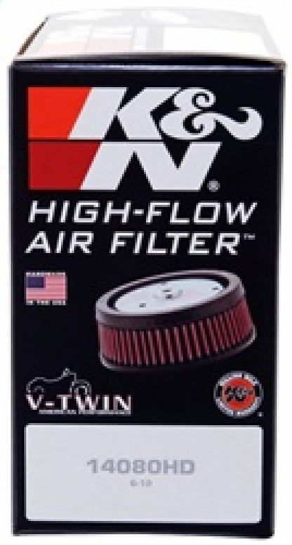 K&N S&S FILTER 6in OD x 4-5/8in ID x 2-3/16in H Replacement Filter for Harley-Davidson