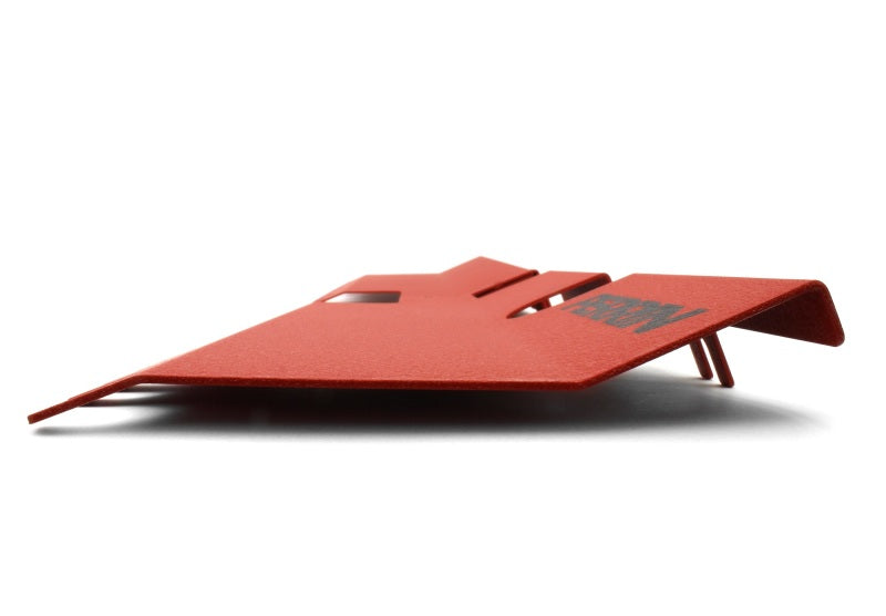 PERRIN 15-21 Subaru WRX/STI Radiator Shroud (With OEM Intake Scoop) - Red