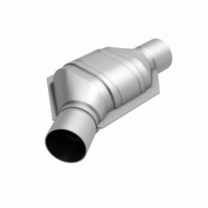 MagnaFlow Universal Catalytic Converter 2.25in Angled Inlet Front CA