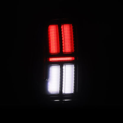 AlphaRex 05-15 Toyota Tacoma NOVA LED Tail Lights - Black