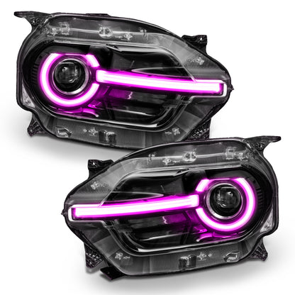 Oracle 2021 Ford Bronco Sport RGB+W Headlight DRL + Halo  - ColorSHIFT w/ RF Controller