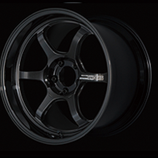 Advan R6 18x8.0 +45 5x120 Racing Titanium Black Wheel