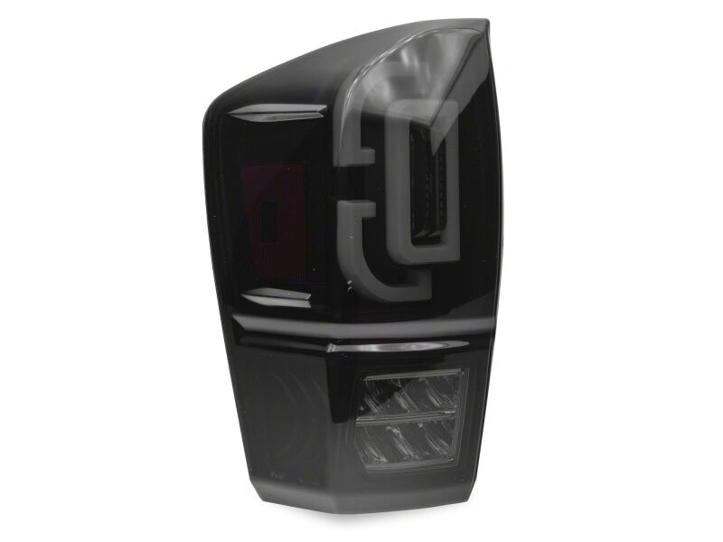 Raxiom 16-23 Toyota Tacoma XW Series Sequential LED Tail Lights- Black Housing/ Smoked Lens