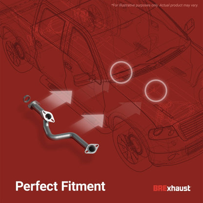 MagnaFlow BRExhaust 18-24 Audi Q5 Front Pipe Kit