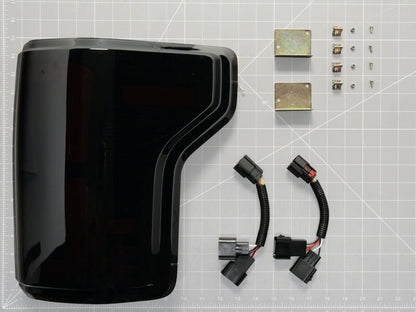 Raxiom15-20 Ford F-150 LDS Series LED Tail Lights- Black Housing- Clear Lens