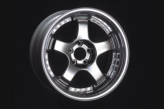 SSR Professor SP1 19x9.5 / 5/114.3 / 22mm Offset Silver Wheel *SPECIAL ORDER-NO CANCELLATION/RETURN*