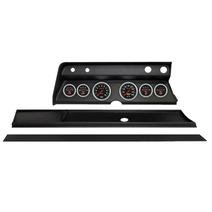 Autometer Sport-Comp Direct Fit Dash Kit 1966 Chevy Chevelle (2 x 3-3/8in. / 4 x 2-1/16in.)