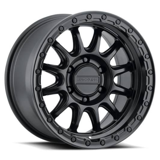Raceline 960B Alpha 18X9 / 5X150 BP / 18mm Offset / 110.5 Bore - Satin Black Wheel