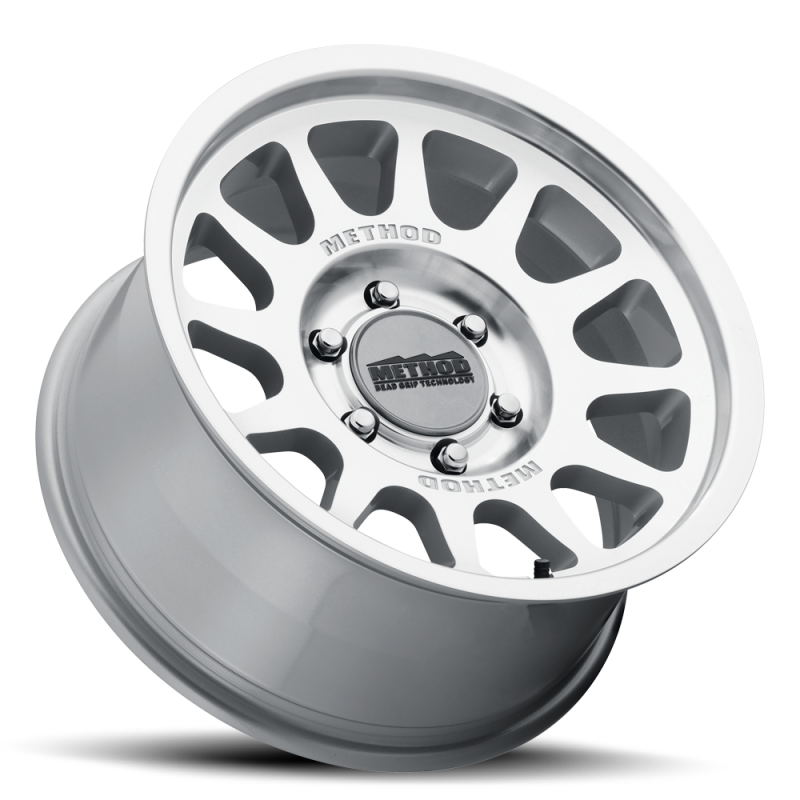 Method MR703 Bead Grip 18x9 12mm Offset 6x5.5 106.25mm CB - Machined Clear Coat