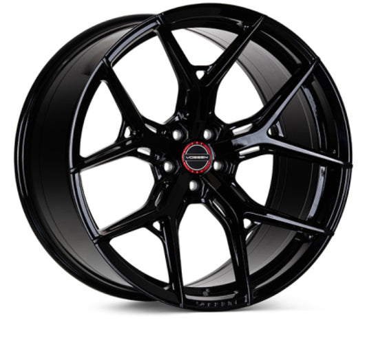 Vossen HF5 - 20x10.5 - ET+1 - 5x127 - 78.1 - SUPER DEEP - GB - GLOSS BLACK