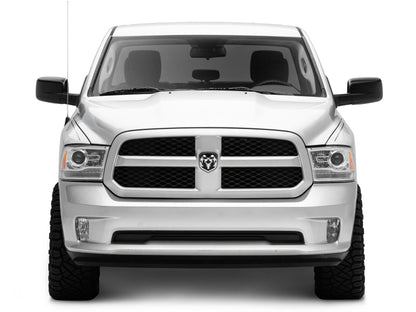 Raxiom 09-18 Dodge RAM 1500 LED Halo Headlights w/ Switchback Turn Signals- Chrome Hsng (Clear Lens)
