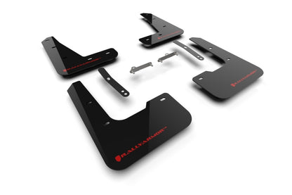 Rally Armor 24-26 Hyundai Elantra N/N Line Black Mud Flap w/Red Logo