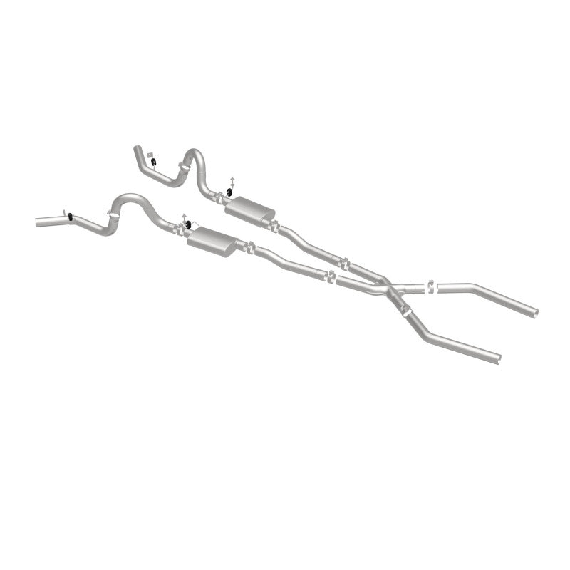 MagnaFlow Sys Cat-Back 68-72 GM A-Body 3inch