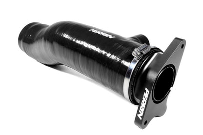 PERRIN 22-26 Subaru WRX / 20-25 LGT & OBXT Turbo Inlet Hose w/Turbo Adapter Flange (Long) - Black