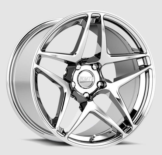 Kansei K15X Astro 19x10.5in / 5x114.3 BP / 22mm Offset / 73.1mm Bore - Chrome