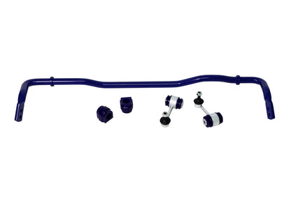 SuperPro 2022 Volkswagen Golf Rear 2-Position HD Adjustable 24mm Rear Sway Bar & End Link Kit