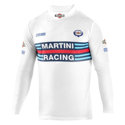 Sparco Martini High Collar Shirt Long Sleeve - Large