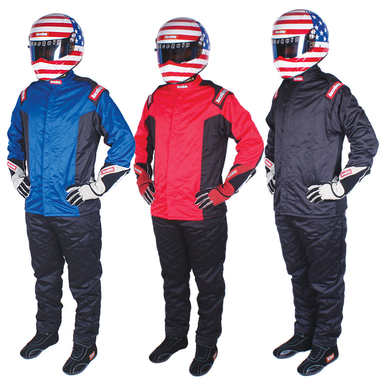 RaceQuip Red Chevron-5 Jacket SFI-5 - Medium