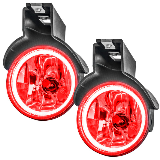 Oracle Lighting 97-00 Dodge Durango Pre-Assembled LED Halo Fog Lights -Red