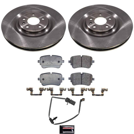 Power Stop 20-21 Audi A8 Quattro Rear Autospecialty Brake Kit