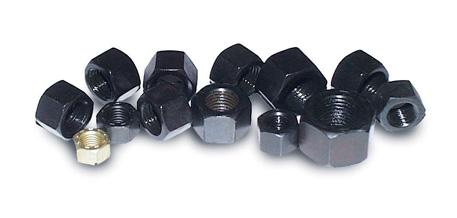 ARP 3/8-16 Black Hex Nut Kit (Qty 10)