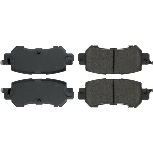 Posi-Quiet 09-10 Audi A4 / 10 Audi S4 Deluxe Plus Rear Brake Pads