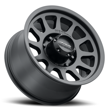 Method MR703 Bead Grip 18x9 12mm Offset 8x6.5 130.81mm CB - Matte Black
