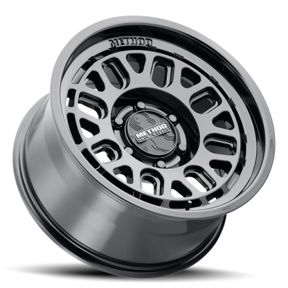 Method MR321 17x8.5 +25mm Offset 6x5.5 BP 106.25mm CB Gloss Black Wheel