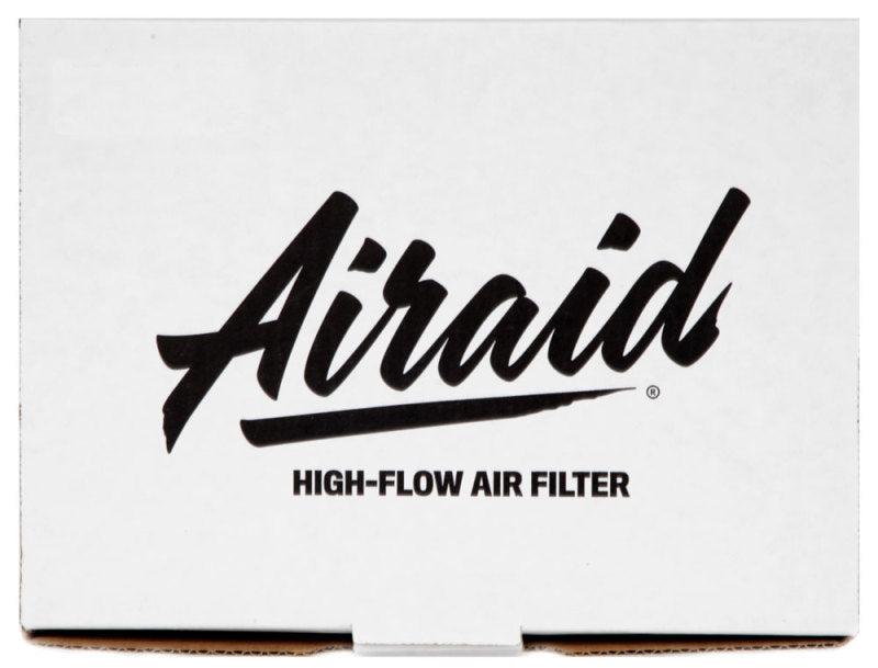 Airaid Universal Air Filter - Cone 6in Flange x 10-3/4x7-3/4in B x 4in T x 9in H - Synthaflow