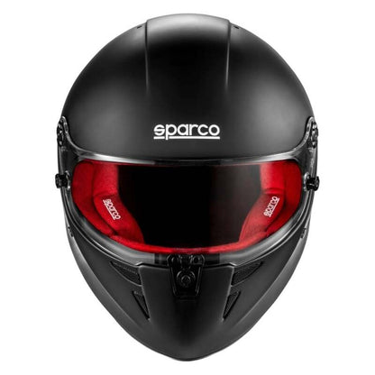 SPARCO Stealth RF Helmet - Small - Matte Black/Red