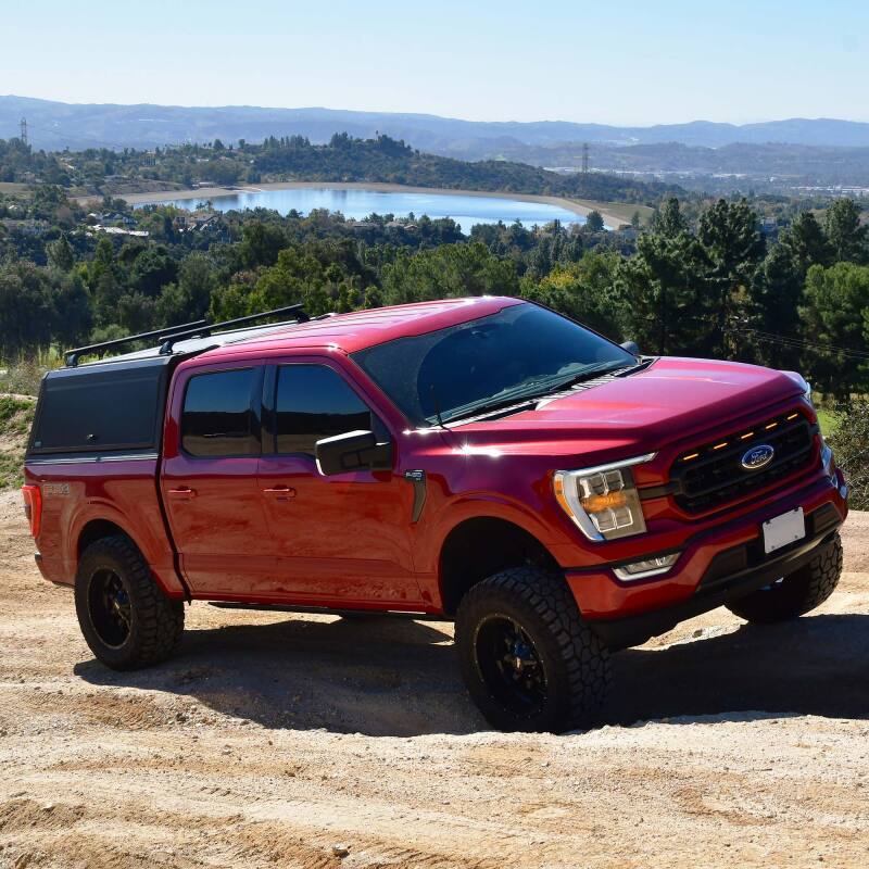 Westin 16-23 Toyota Tacoma 5.2ft. Bed EXP Truck Cap - Black (Box 1 ONLY)