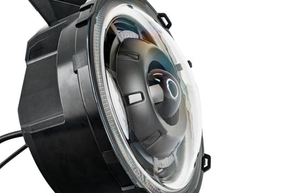Oracle Oculus Bi-LED Projector Headlights for Jeep JL/Gladiator JT - Matte Blk - 5500K