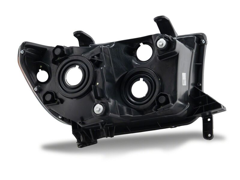 Raxiom 07-13 Toyota Tundra OEM Style Headlights- Black Housing- Clear Lens
