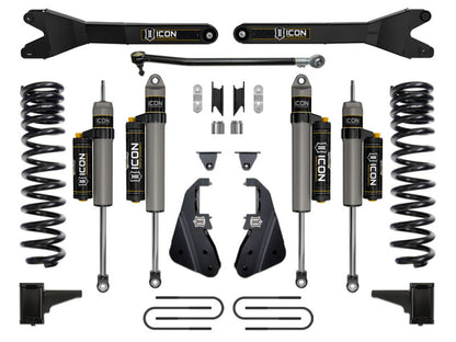 ICON 17-19 Ford F250/F350 4.5in Stage 4 Suspension System w/ Radius Arm