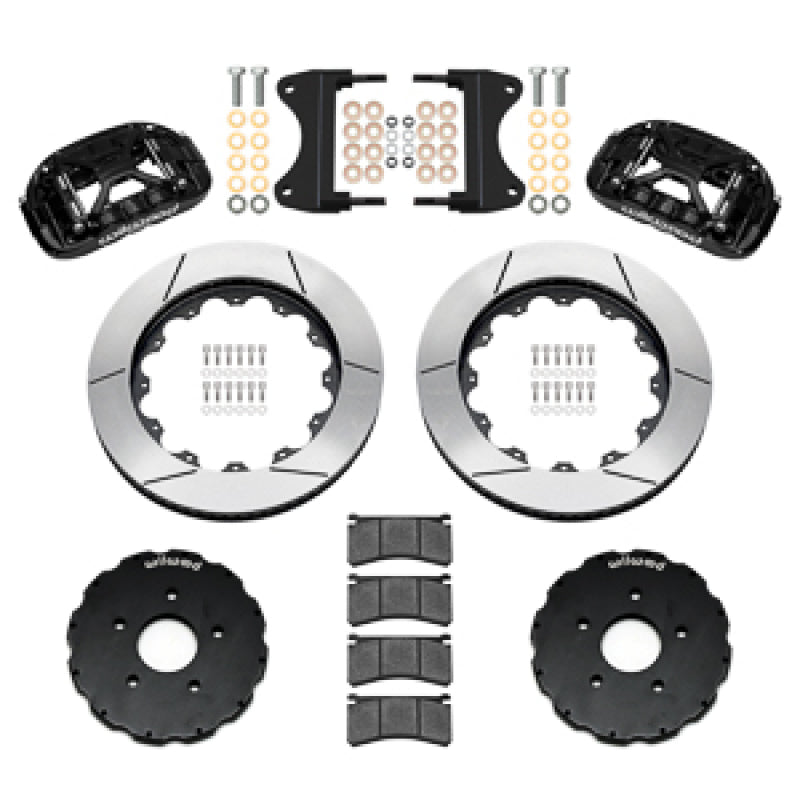 Wilwood 14-19 Chevrolet Corvette C7 Forged XRS6R Front BBK - 14.00 Rotor - Black