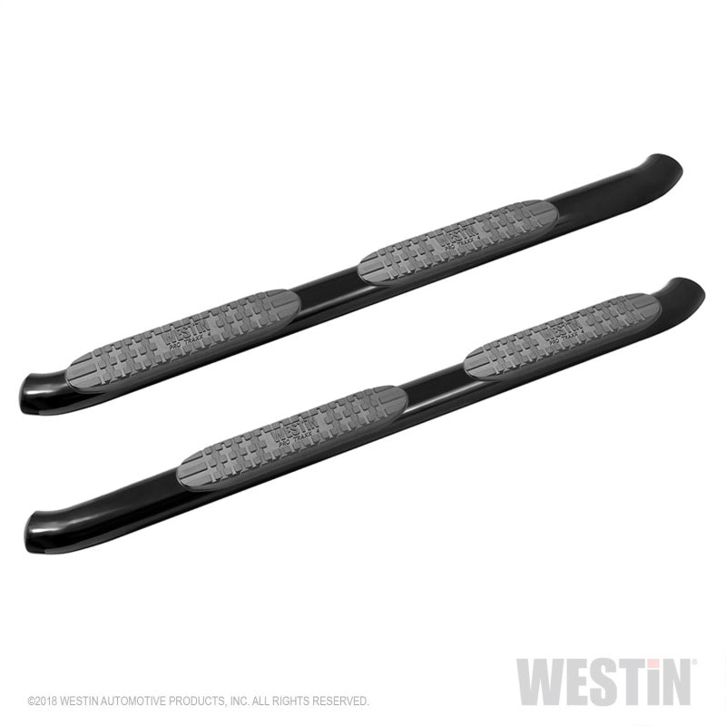Westin 18-26 Jeep Wrangler JL Unlimited 4DR PRO TRAXX 4 Oval Nerf Step Bars - Textured Black