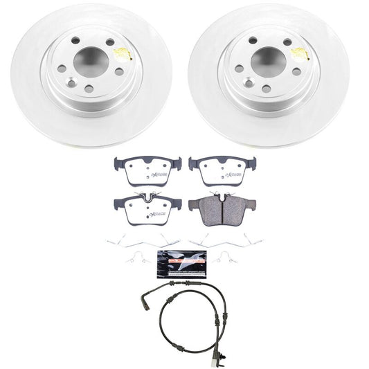 Power Stop 18-19 Jaguar E-Pace Rear Z36 Coated Truck & Tow Brake Kit