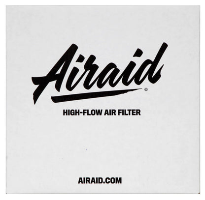 Airaid Universal Air Filter - Cone 6in Flange x 10-3/4x7-3/4in B x 7x4in T x 9in H - Synthaflow
