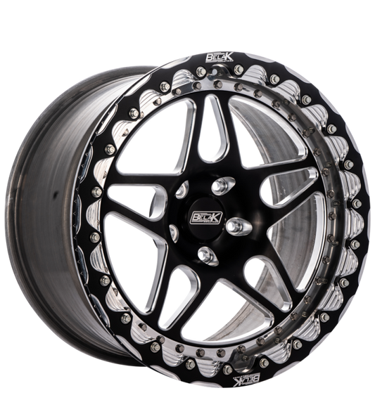 Belak 13x9 / 5in BS / 5x100 BP / High Pad / Series 3 Wheel - Single Beadlock