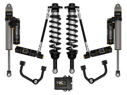 ICON 21-24 Ford F150 4WD 2.75-3.5in Stage 5 Suspension System w/ Tubular Uca