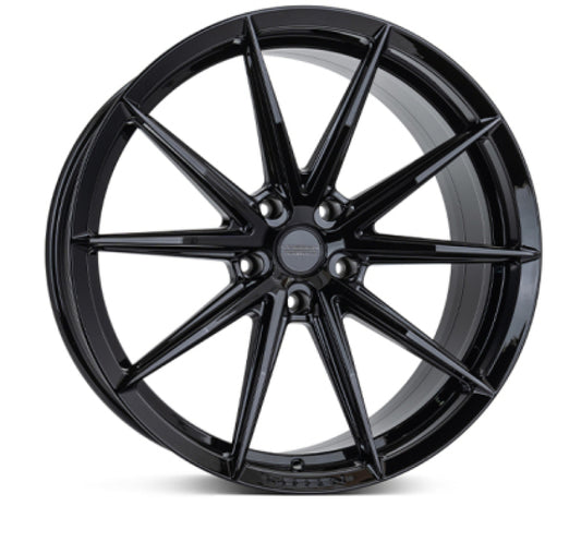 Vossen HFX2 - 20x8.5 - ET38 - 5x130 - 71.6 - FLAT - GB - GLOSS BLACK