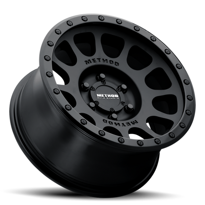 Method MR305 NV 20x9 18mm Offset 8x6.5 130.81mm CB Double Black Wheel