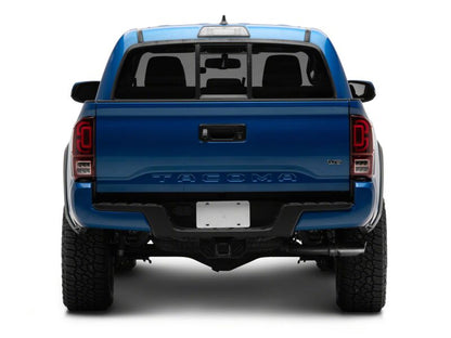 Raxiom 16-23 Toyota Tacoma XW Series Sequential LED Tail Lights- Black Housing- Red Lens