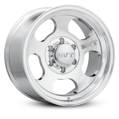 Mickey Thompson Canyon Polished Wheel - 16X10 6X5.5 BP 4.52in BS -25 Offset 108.1mm Bore - 274629