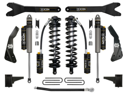 ICON 11-16 Ford F250/F350 4-5.5in Stage 4 Coilover Conversion System w/ Radius Arm