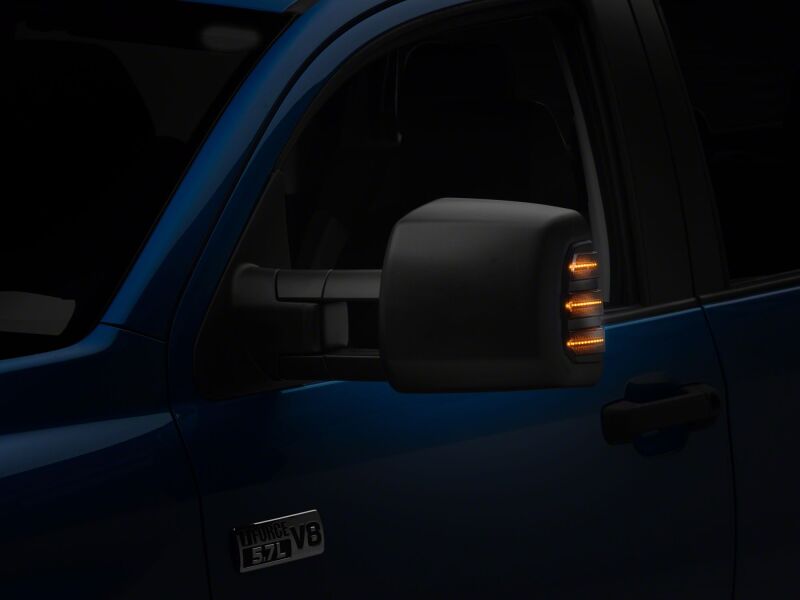 Raxiom 07-21 Toyota Tundra LED Side Mirror Lights with DRL and Turn Signals- Smoked