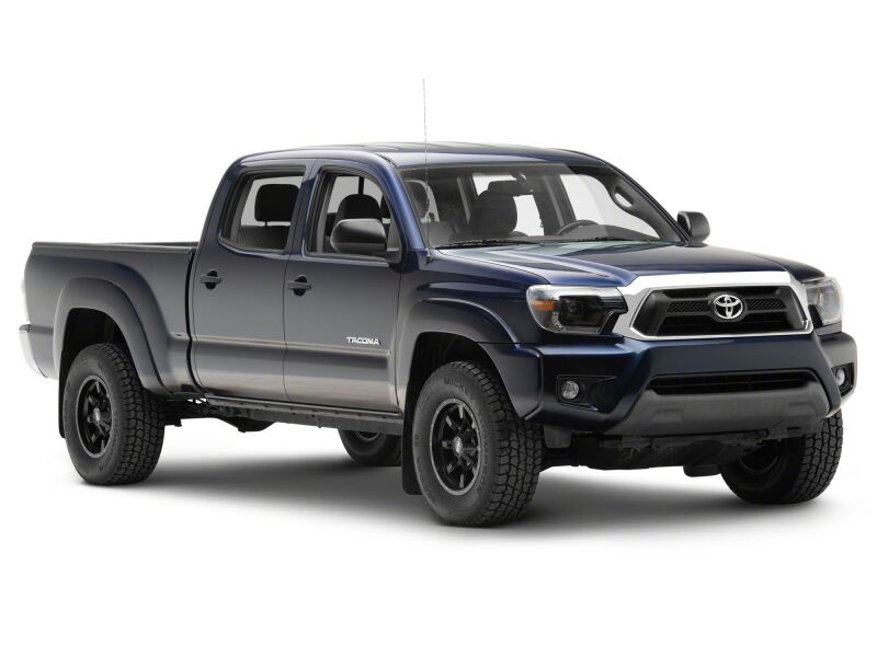 Raxiom 12-15 Toyota Tacoma Axial Series Switchback Projector Headlights- Black Housing- Clear Lens