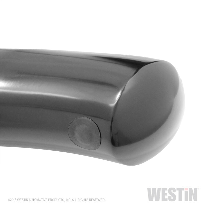 Westin 18-26 Jeep Wrangler JL Unlimited 4DR PRO TRAXX 4 Oval Nerf Step Bars - Textured Black